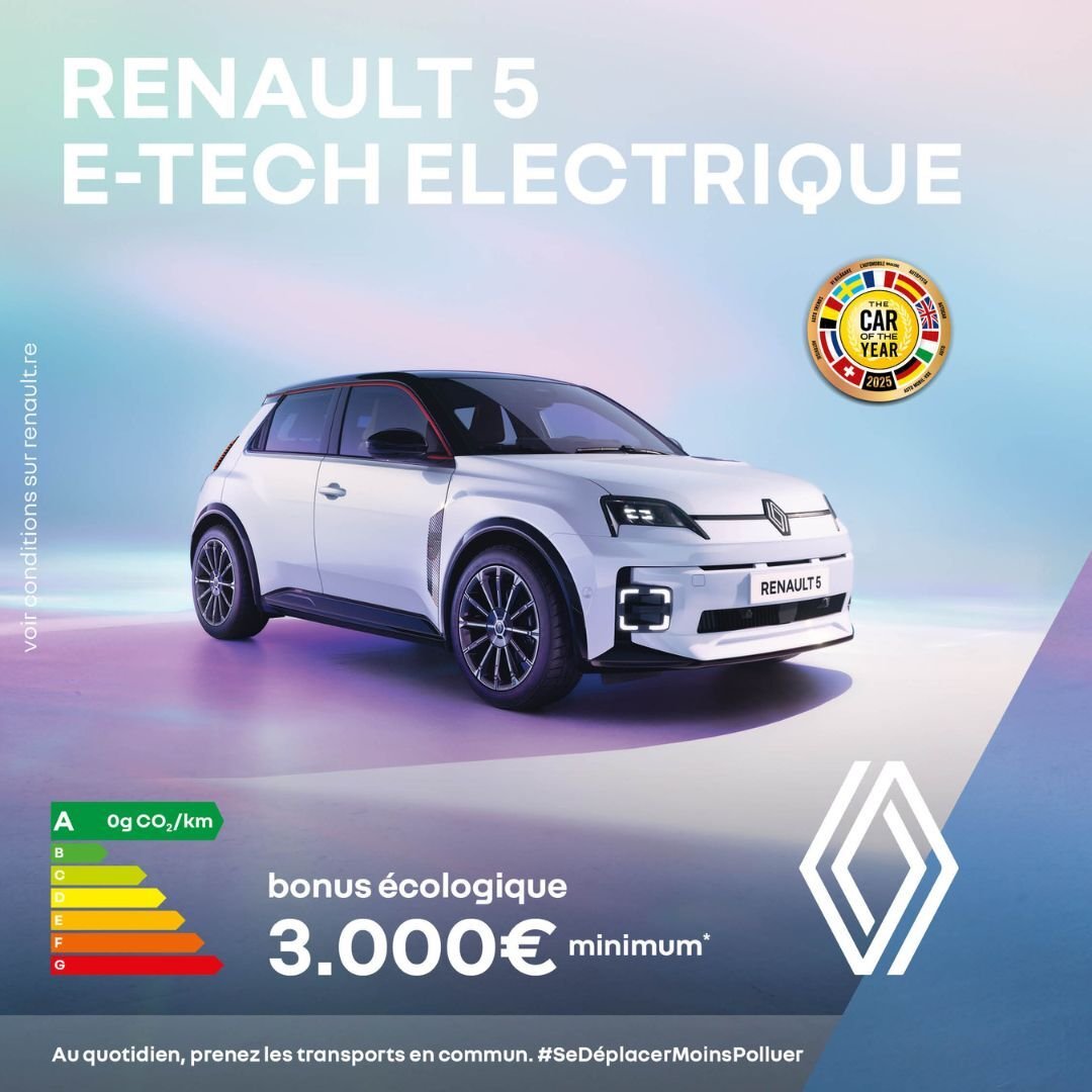 RENAULT 5 E-TECH ÉLECTRIQUE