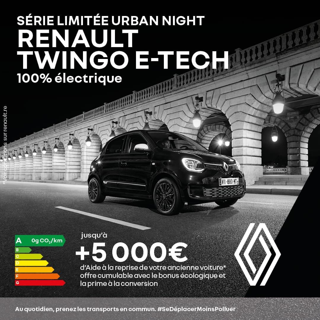 Renault Twingo- offre avril