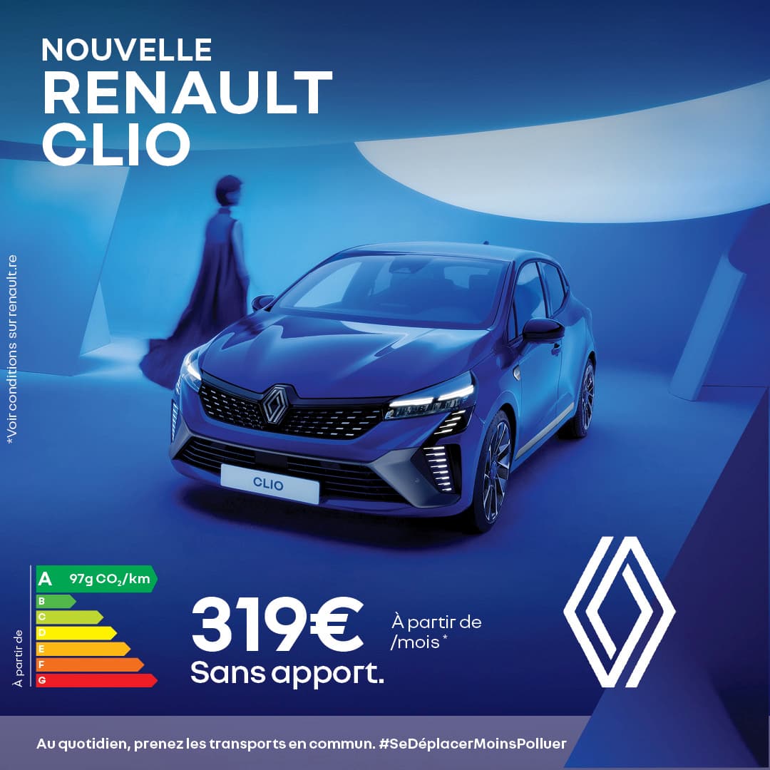 Renault Clio - offre de mai
