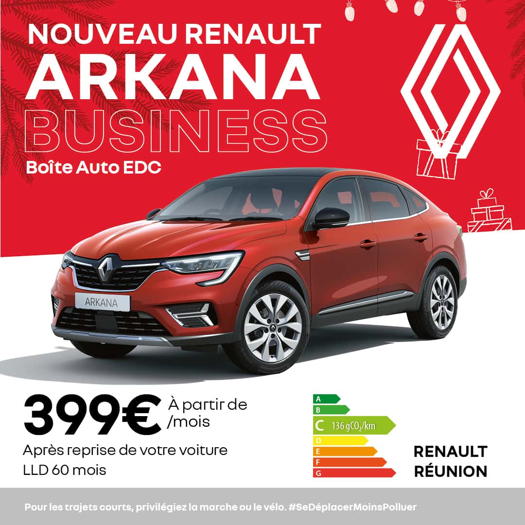 Renault Arkana Business - Boite Auto - Offres ecembre