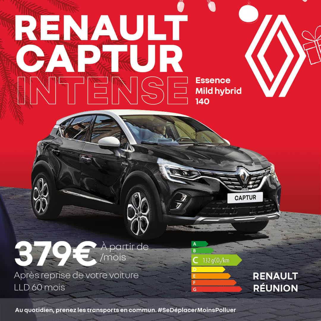 Renault Captur Intense - Offres Decembre