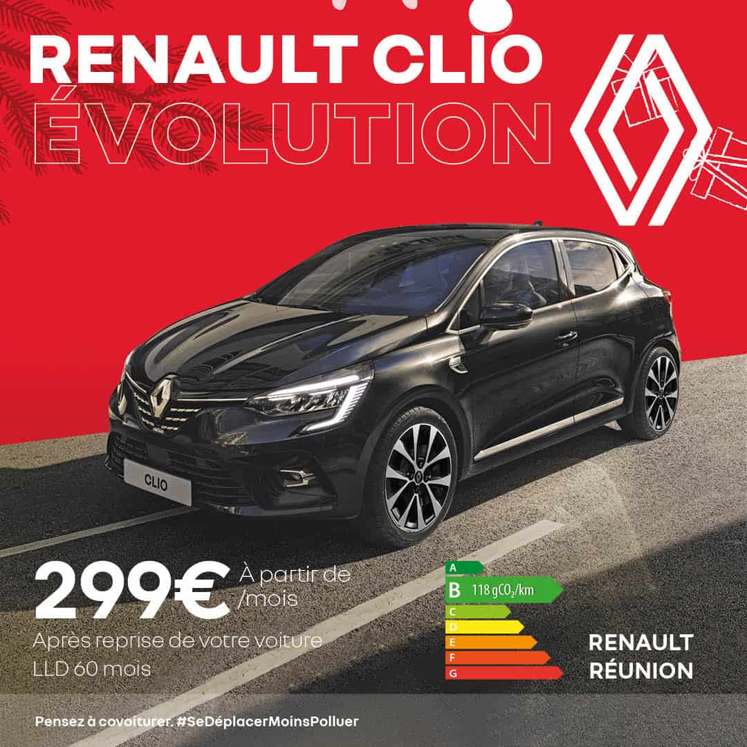 Renault Clio Evolution - Offres decembre