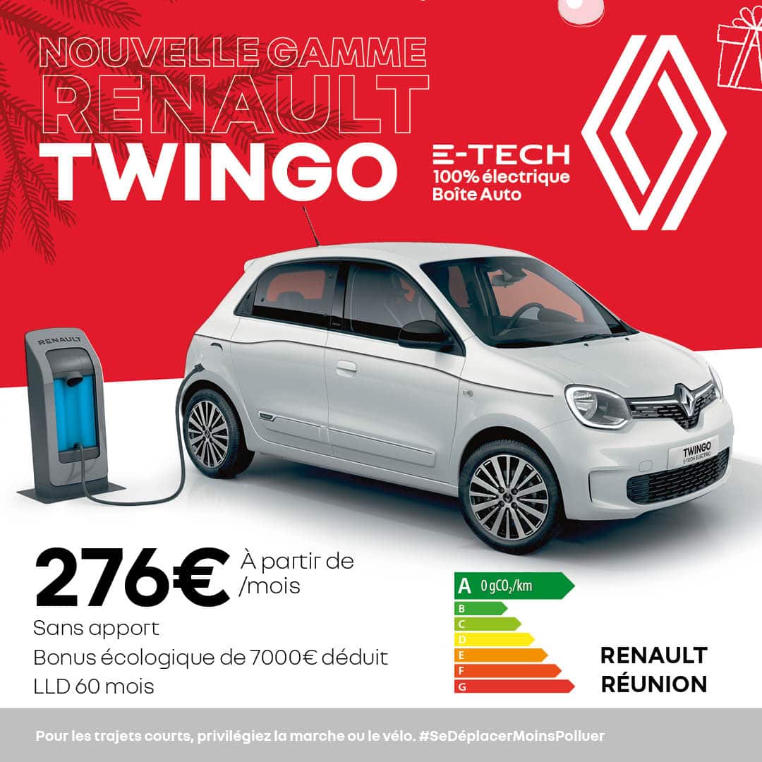 Renault - Twingo - E-Tech - Offres decembre