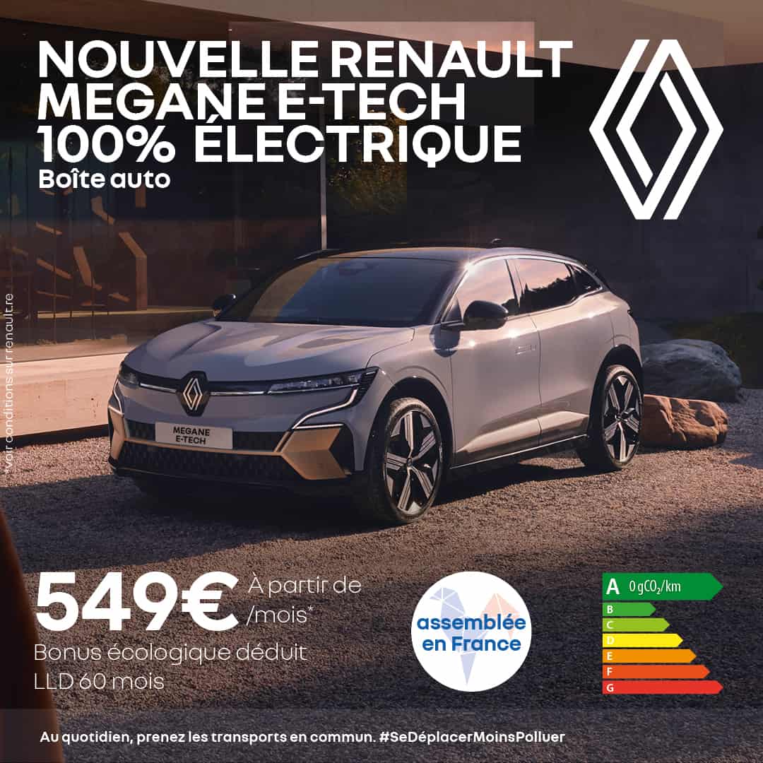 Renault Megane E-Tech - Avril
