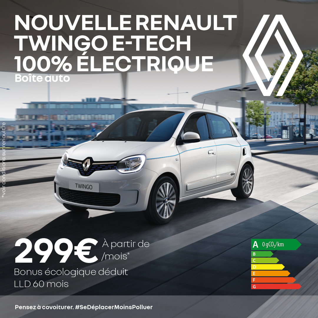 Renault Twingo E-tech - Avril